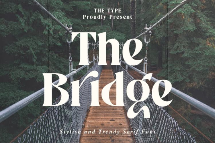 The Bridge Font