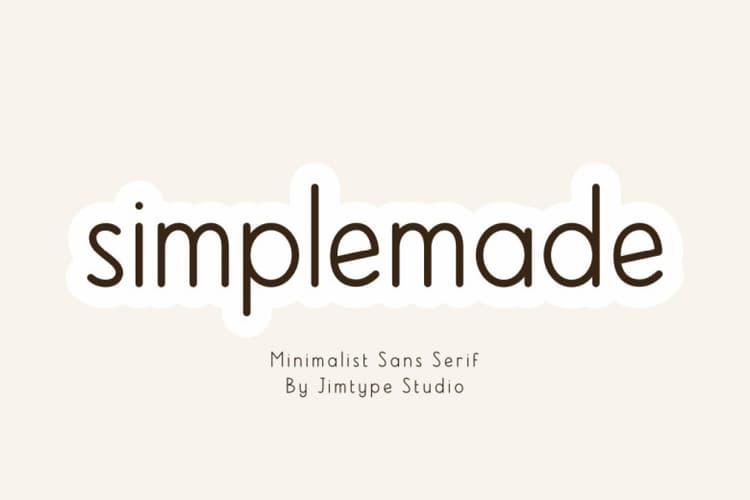 Simplemade Font