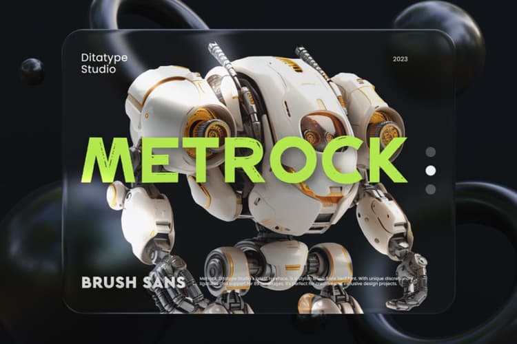 Metrock Font