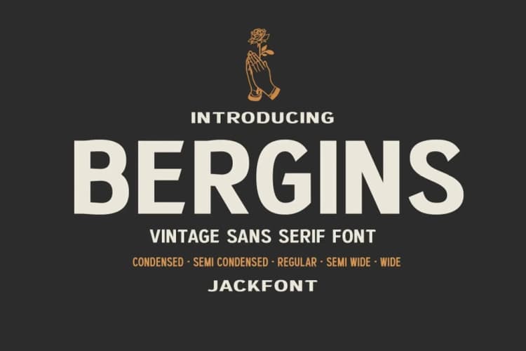 Bergins Font