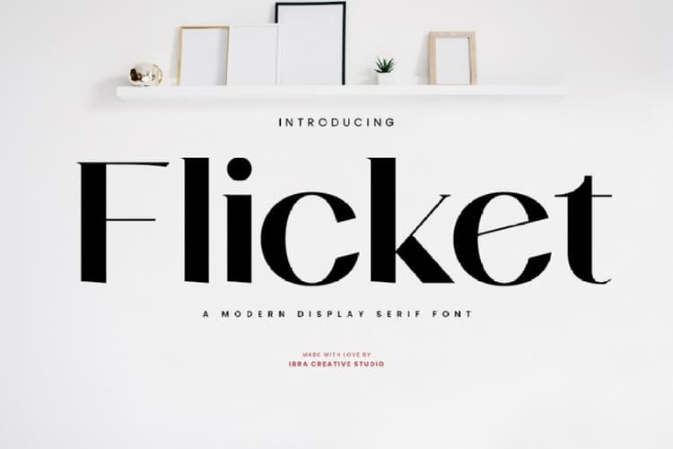Flicket Font