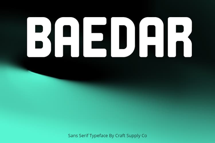 Baedar Font