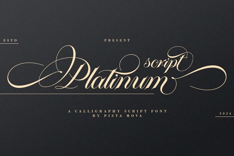 Platinum Font