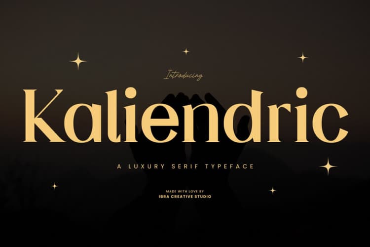 Kaliendric Font