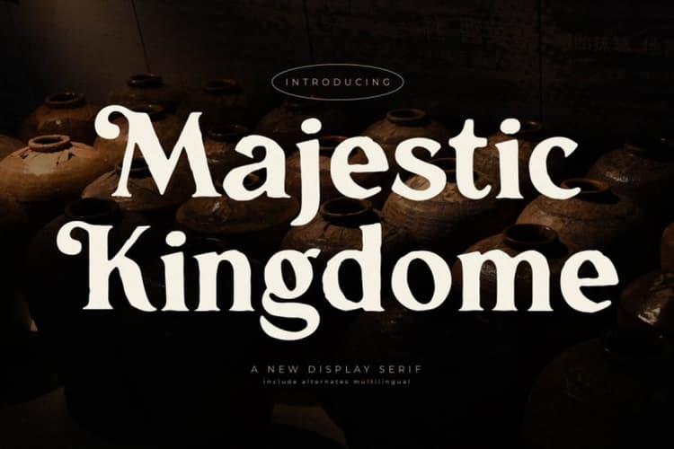 Majestic Kingdome Font