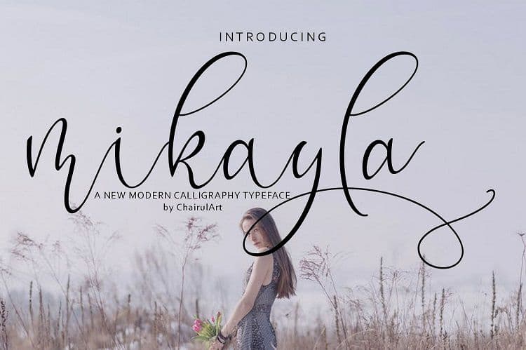 Mikayla Script Font