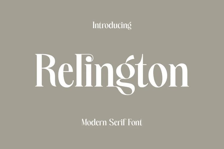Relington Font