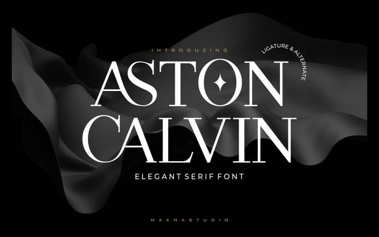 Aston Calvin Font