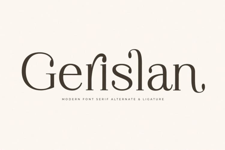 Gerislan Font