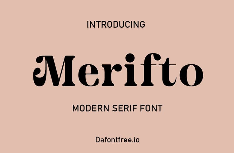 Merifto Font