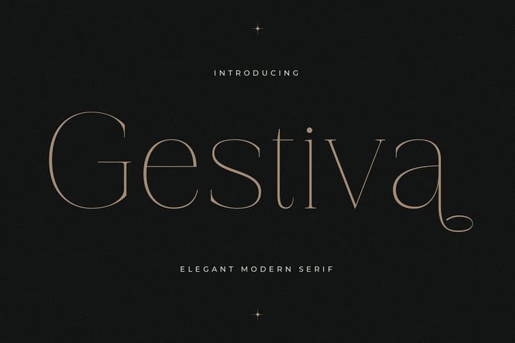 Gestiva Font
