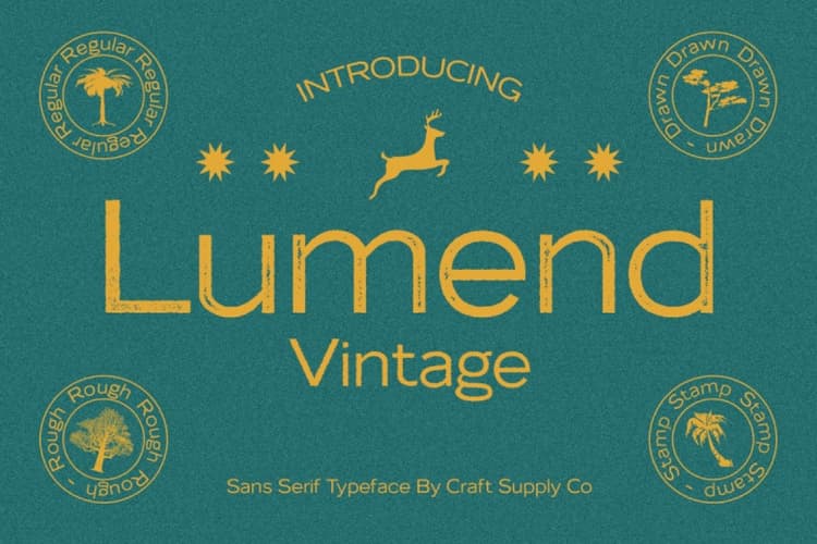 Lumend Vintage Font