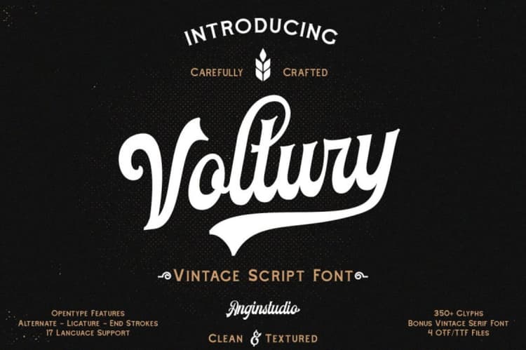 Voltury Font