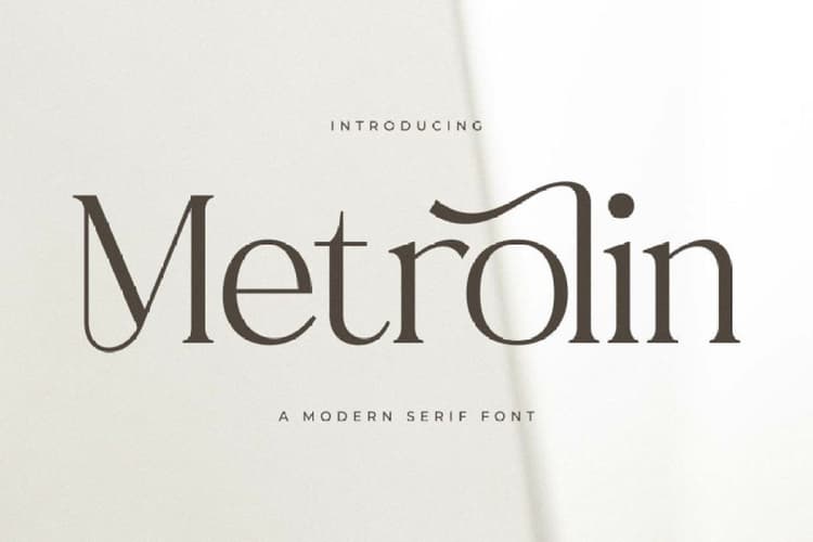 Metrolin Font