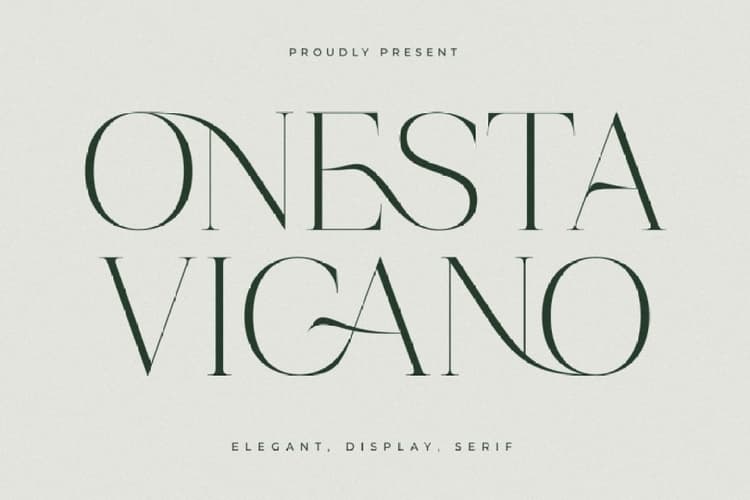 Onesta Vigano Font