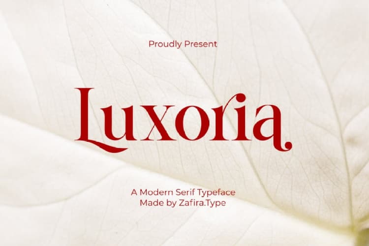 Luxoria Font