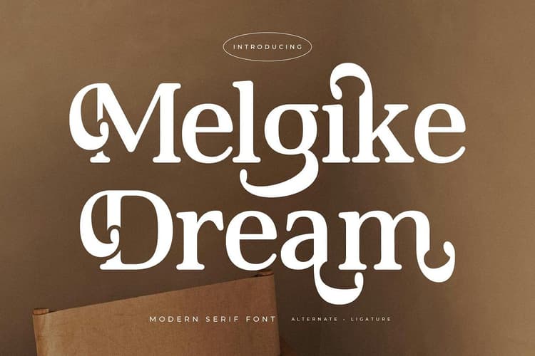 Melgike Dream Font