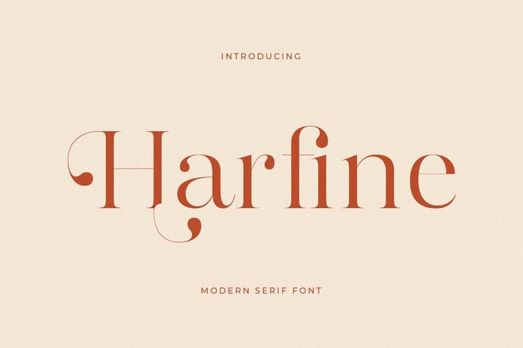 Harfine Font
