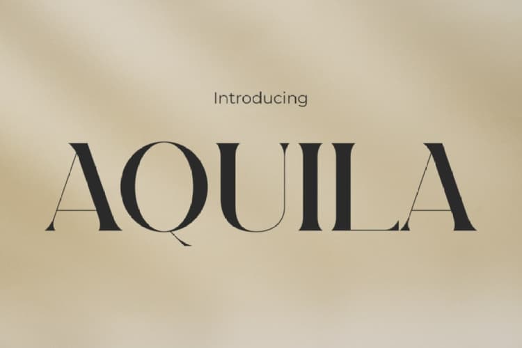 Aquila Serif Font