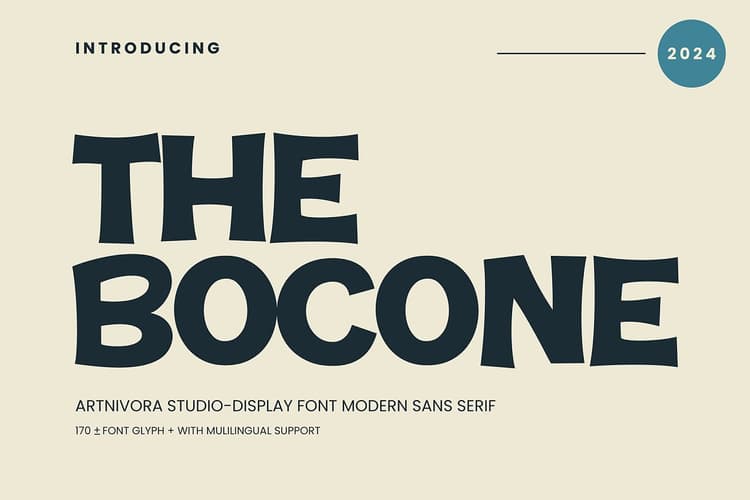 The Bocone Font