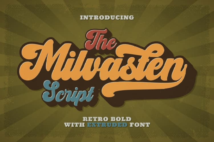 Milvasten Font
