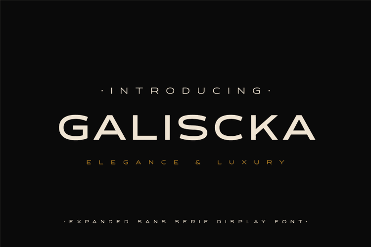 Galiscka Font