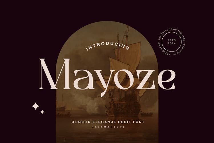 Mayoze Font