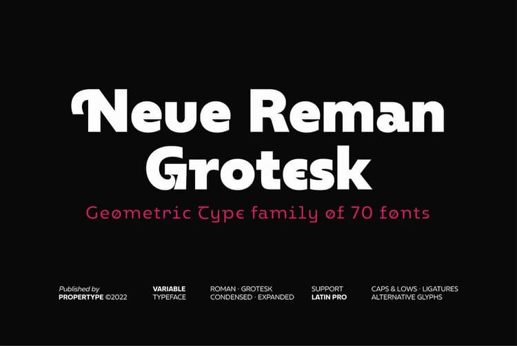 Neue Reman Gt Font