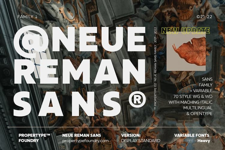 Neue Reman Sans Font