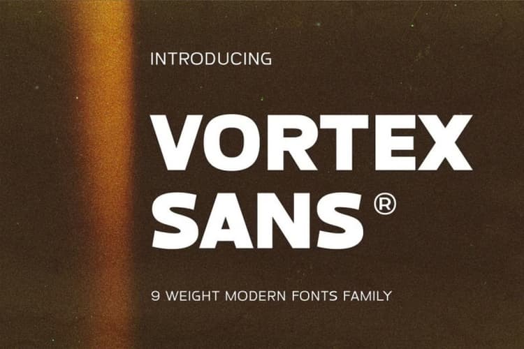 Vortex Sans Font