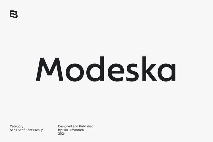 Modeska Font