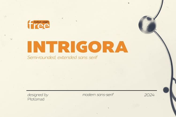 Intrigora Font