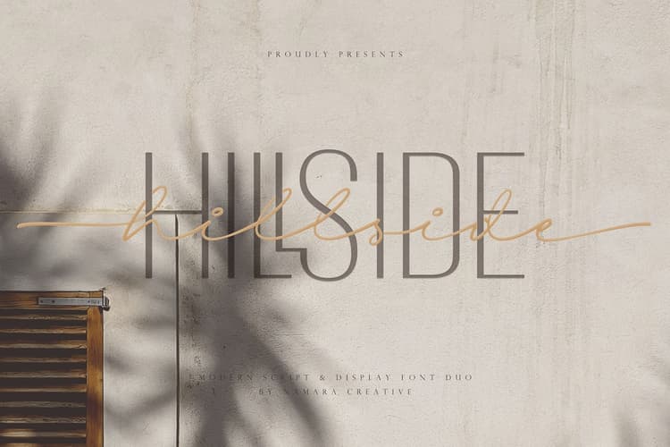 Hillside Font Duo
