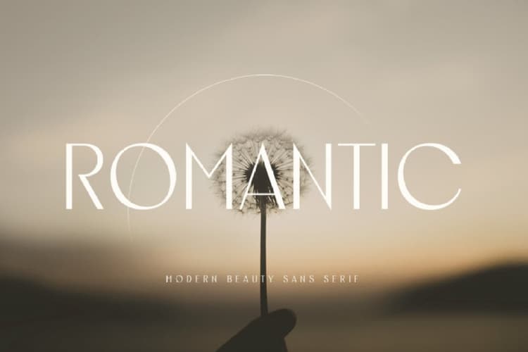 Romantic Font