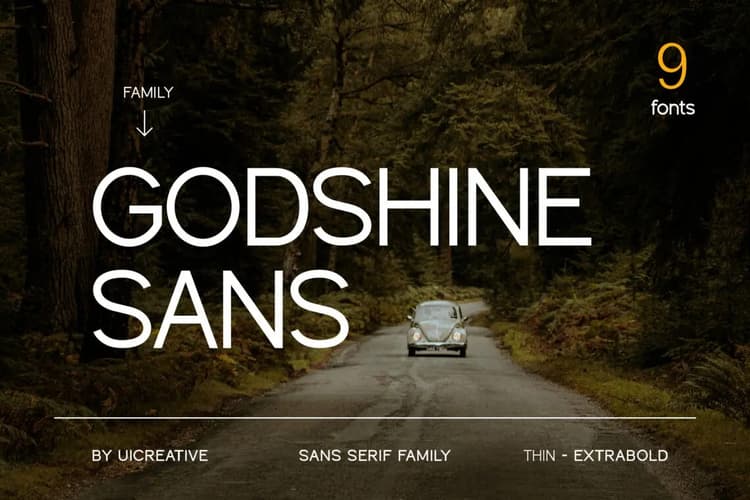 Godshine Sans Font