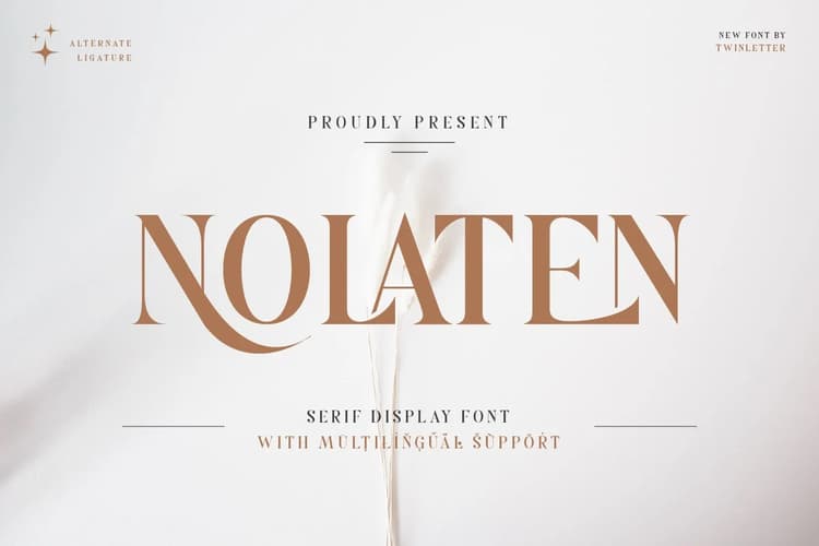 Nolaten Font