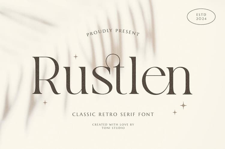 Rustlen Font