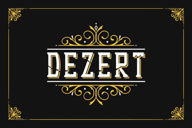 Dezert Typeface