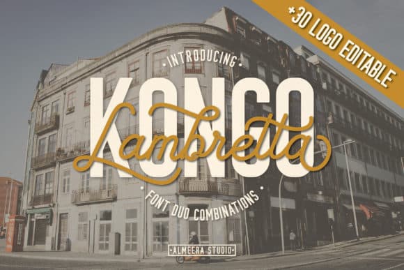 Lambretta Kongo Font Duo