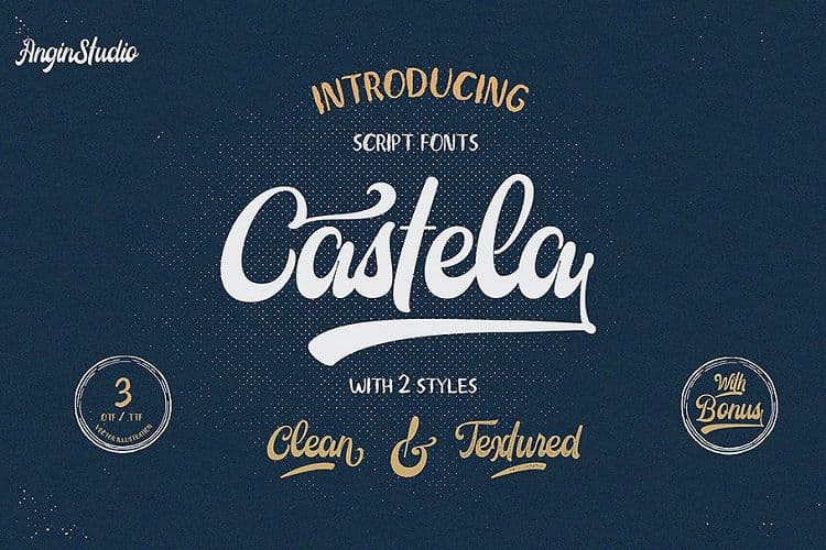 Castela Script Demo Font