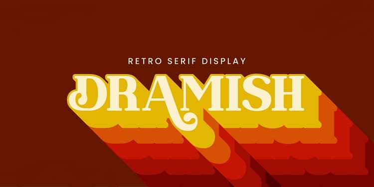 Dramish Font