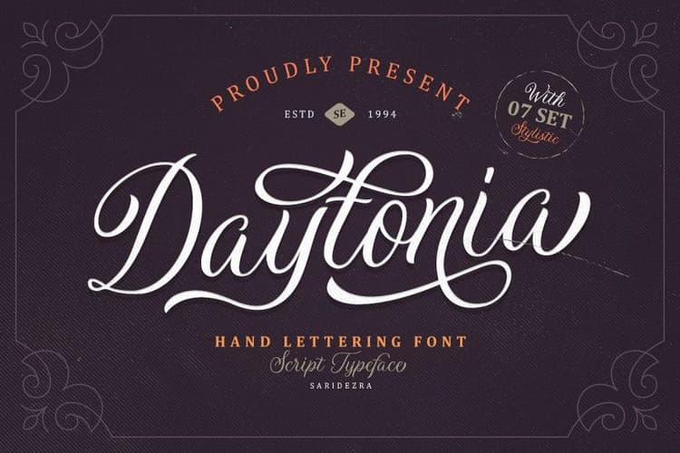 Daytonia Script Font