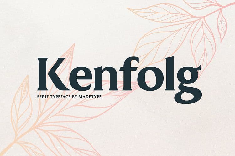 MADE Kenfolg Serif Font