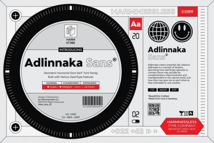 Adlinnaka Font Family