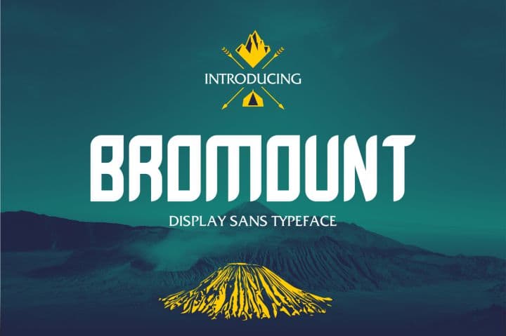 Bromount Typeface