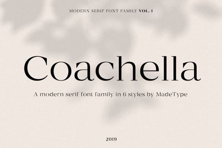 Made Coachella Font Family