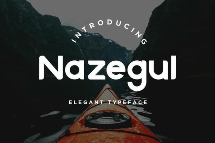 Nazegul Typeface