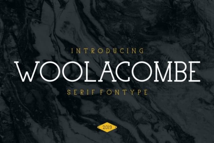 Woolacombe Typeface