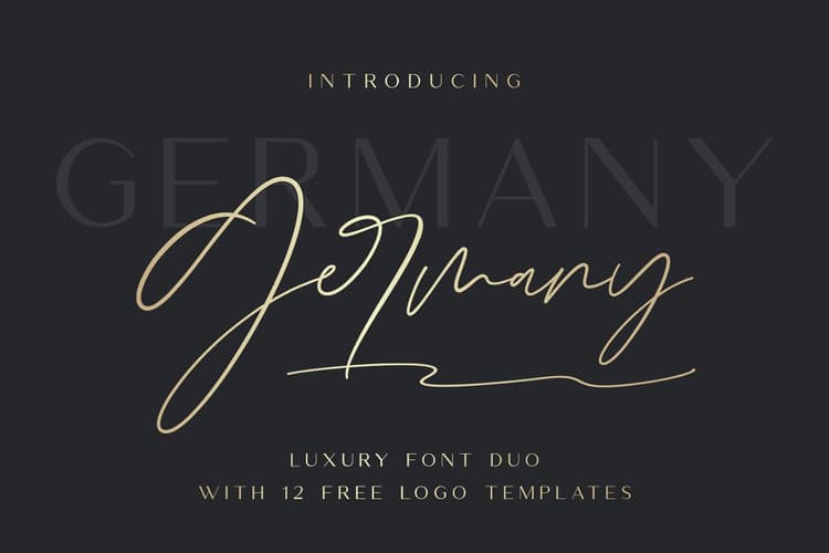 Germany Font Duo