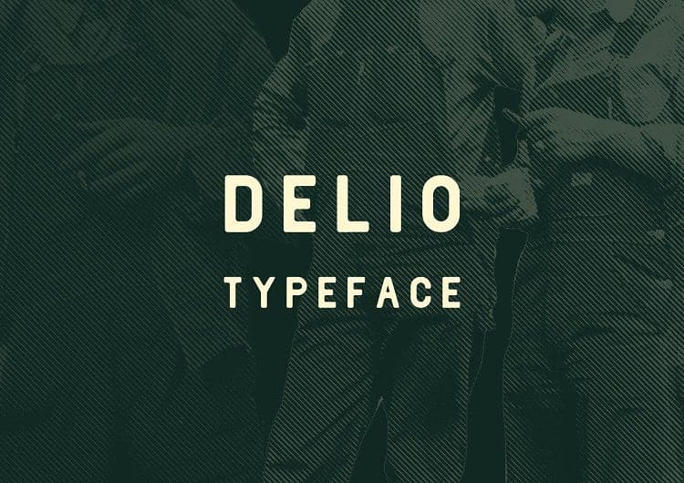 Delio Typeface